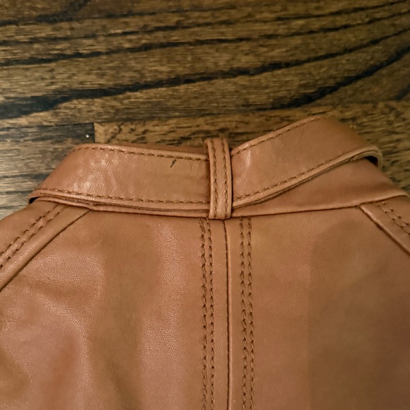 Stunning 100% leather Michael Kors leather jacket - Picture 9 of 11